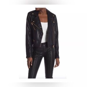 BLANK NYC faux leather jacket Sz 1x